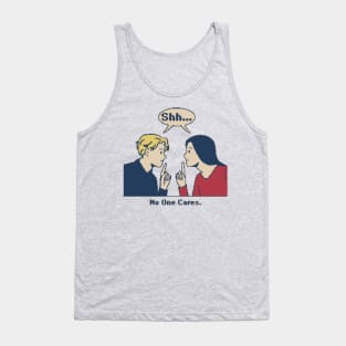 Shh.. - 8bit Pixelart Tank Top